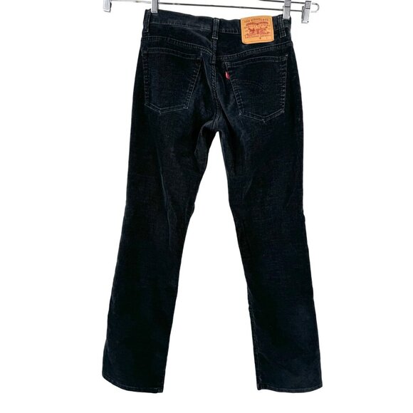VTG Levis 505 Regular Fit Corduroy Pants Straight leg 90s grunge Womens sz 7 - Picture 4 of 9